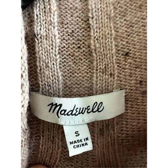 Madewell Donegal Evercrest Turtleneck Sweater in Coziest Yarn Size S - Picture 7 of 9